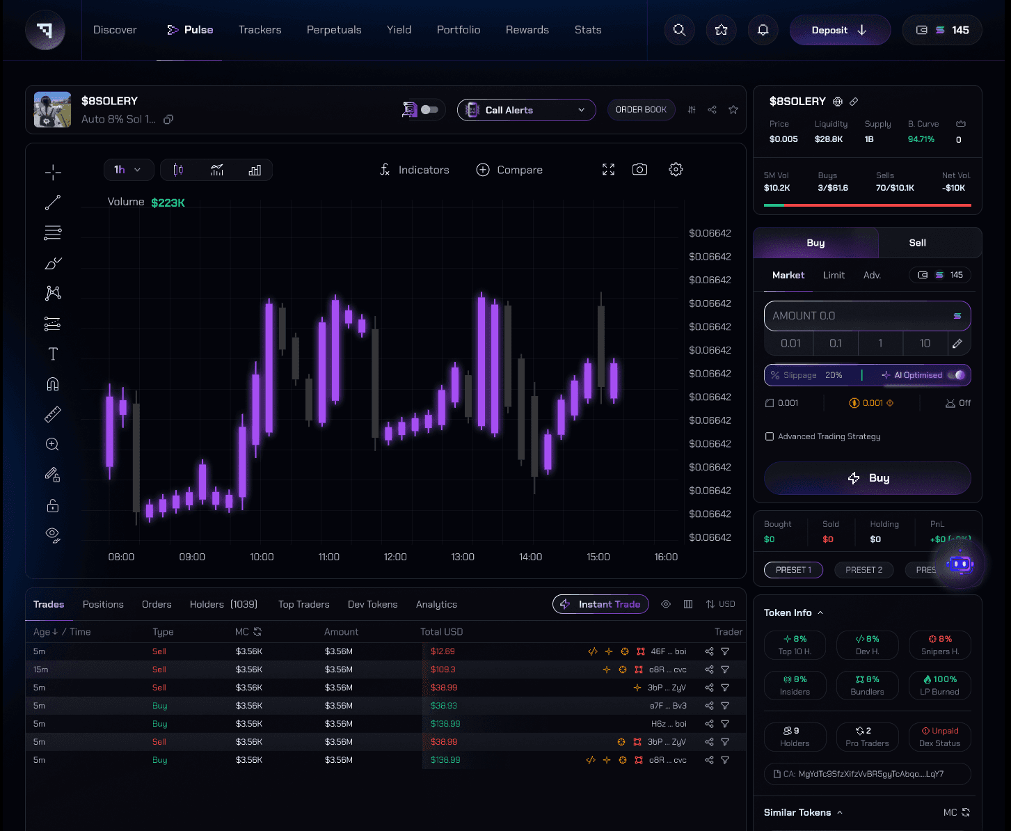 Glyde Trading Platform Preview