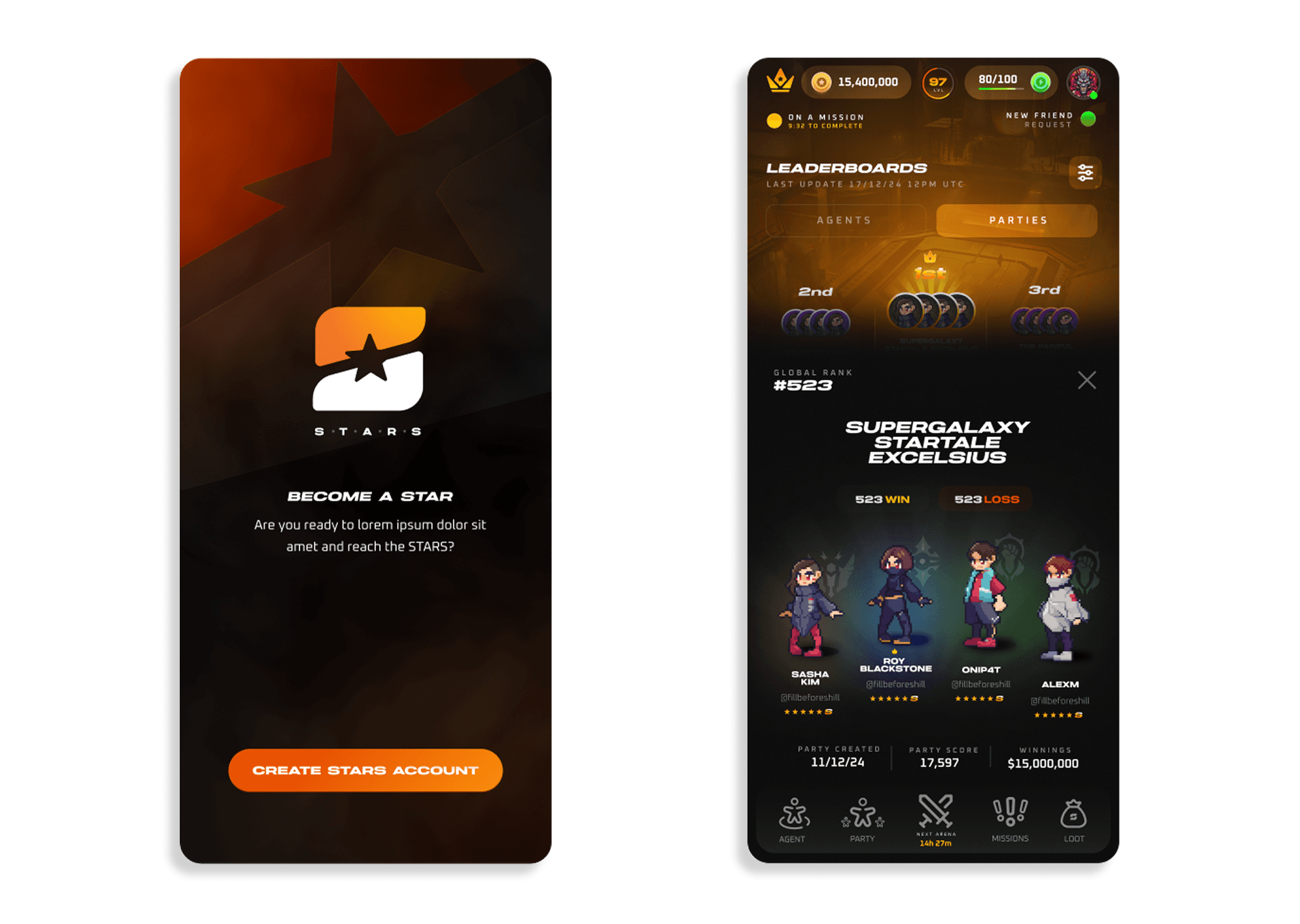Telegram Mini App Interface